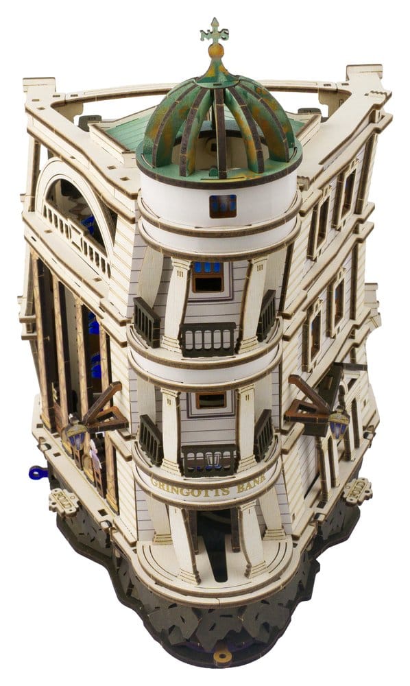 Harry Potter Puzzle de madera 3D Carrera de Canicas del Banco Mágico Gringotts