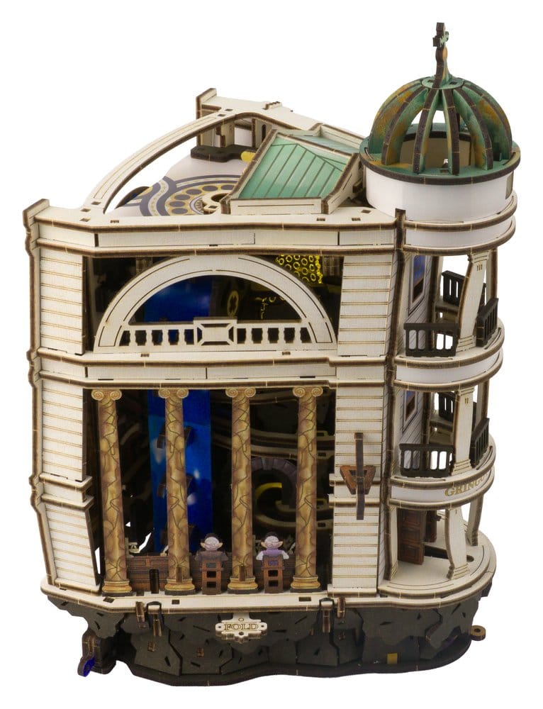 Harry Potter Puzzle de madera 3D Carrera de Canicas del Banco Mágico Gringotts