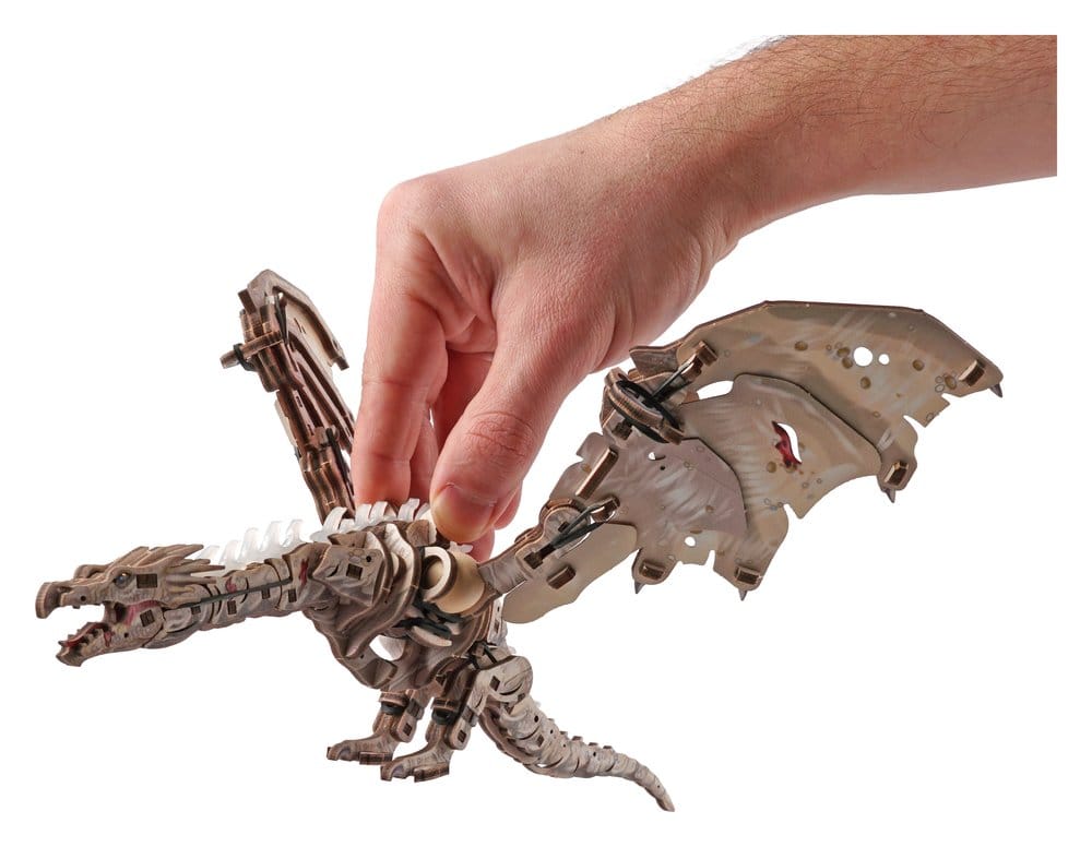 Harry Potter Puzzle de madera 3D Dragón Ironbelly Ucraniano