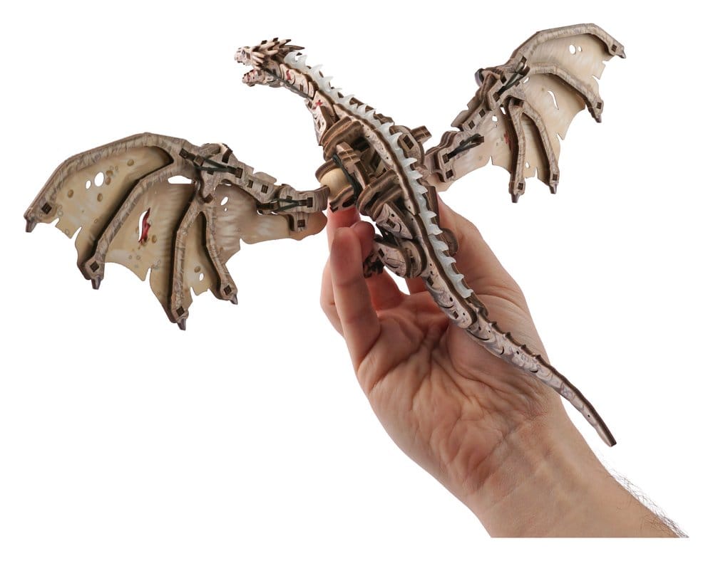 Harry Potter Puzzle de madera 3D Dragón Ironbelly Ucraniano