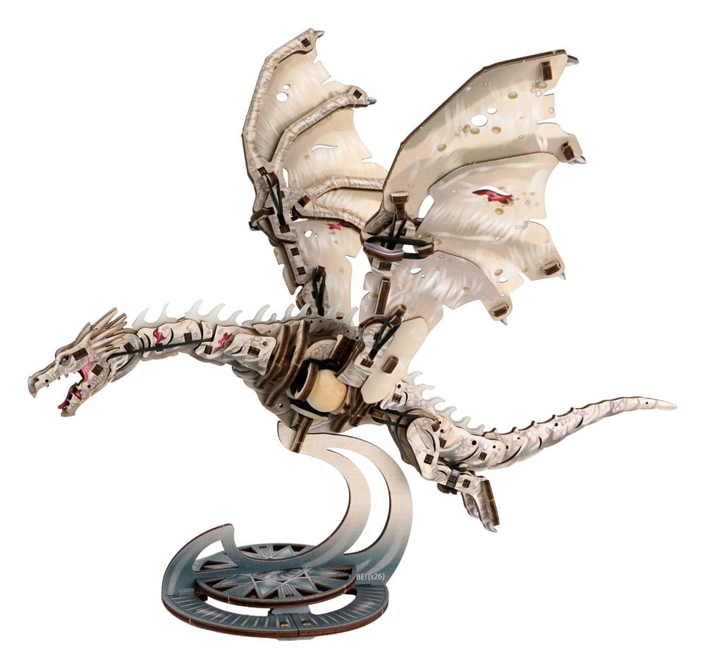Harry Potter Puzzle de madera 3D Dragón Ironbelly Ucraniano