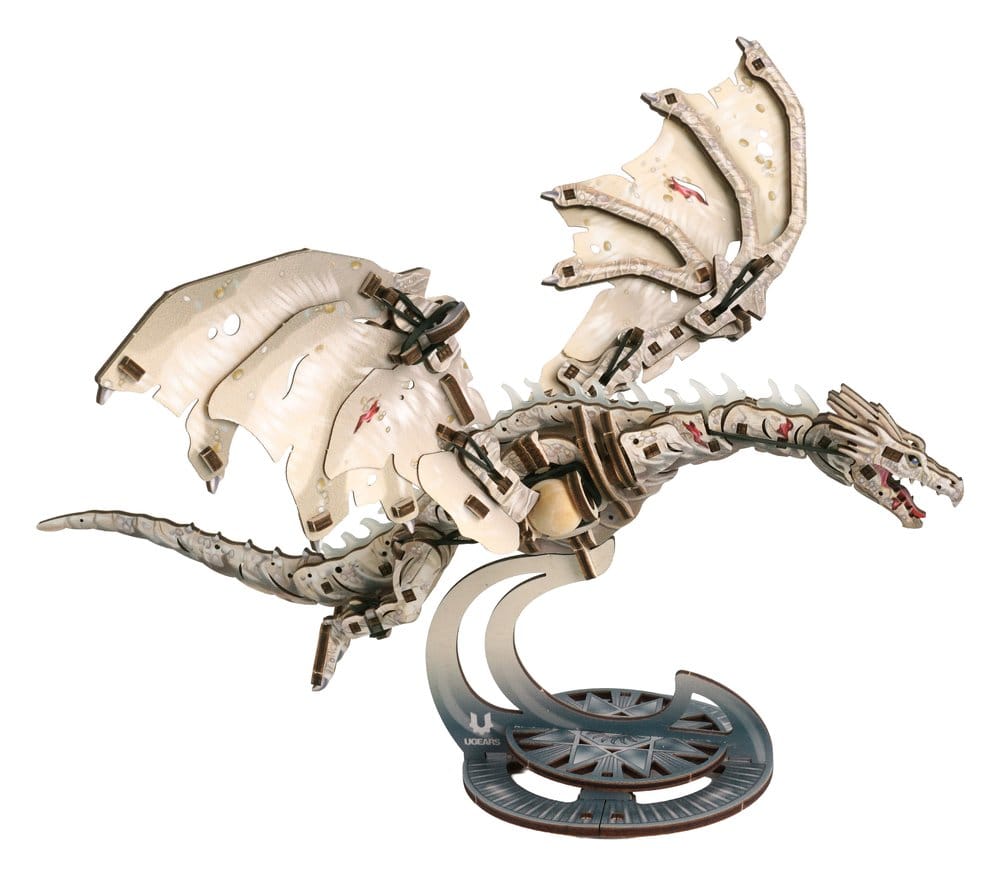 Harry Potter Puzzle de madera 3D Dragón Ironbelly Ucraniano