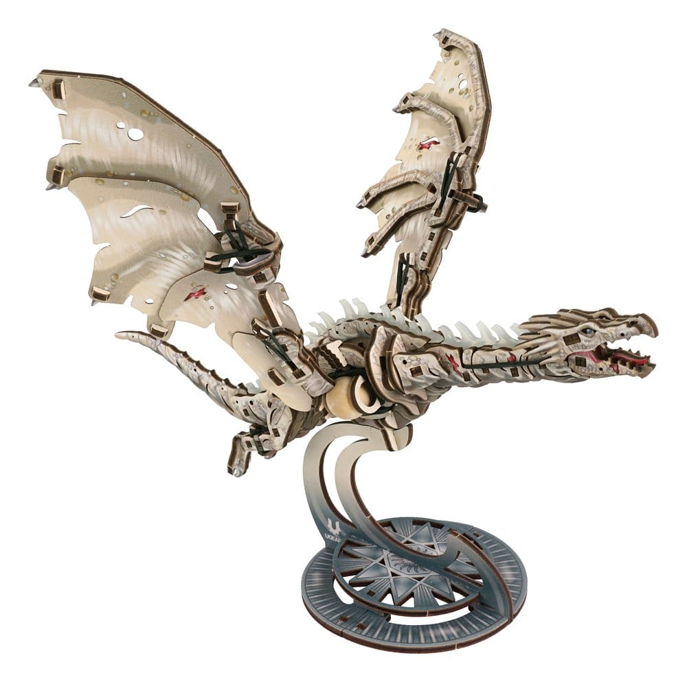 Harry Potter Puzzle de madera 3D Dragón Ironbelly Ucraniano