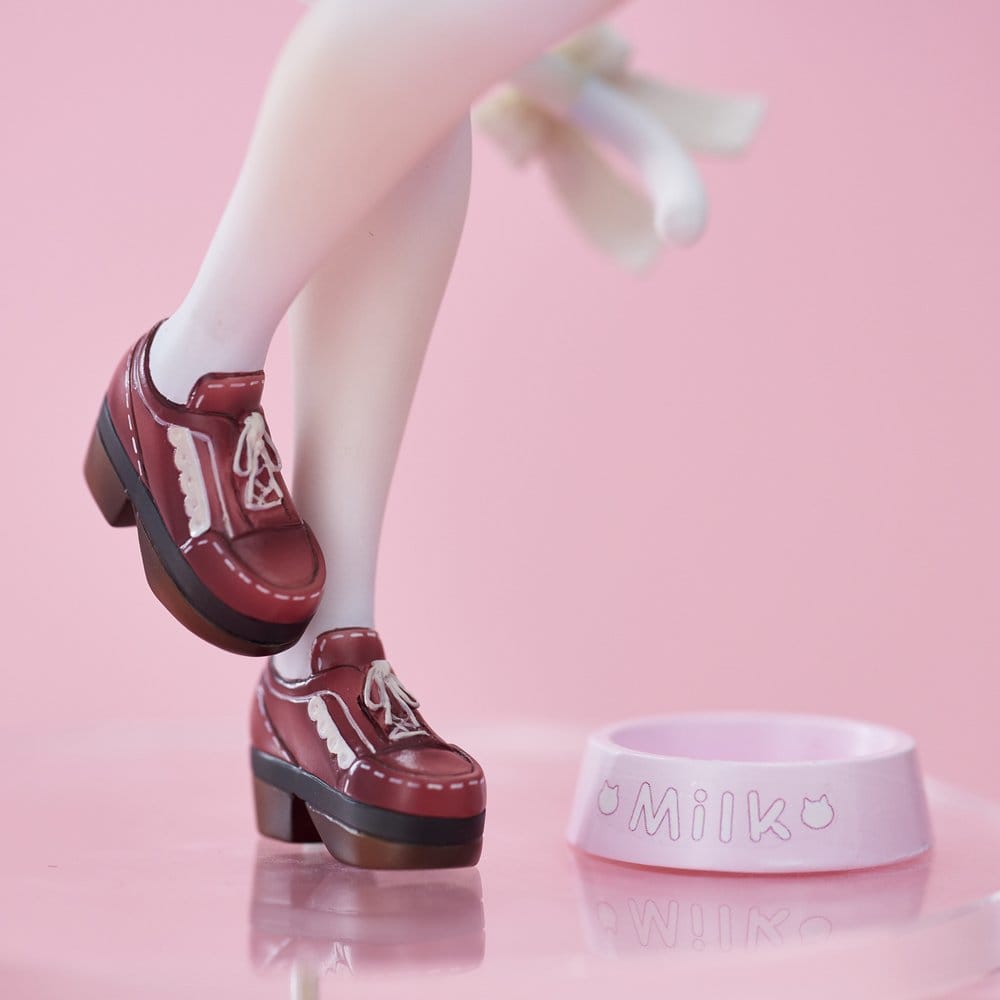 Super Sonico Figura PVC White Cat Ver. (Reissue) 27 cm
