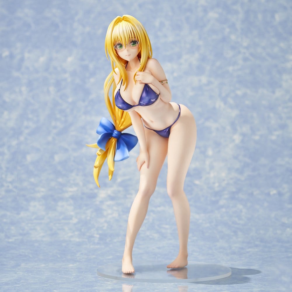 To LOVE-Ru Darkness Figura PVC 1/4 Swimsuit Series Tearju Lunatique Reissue 36 cm