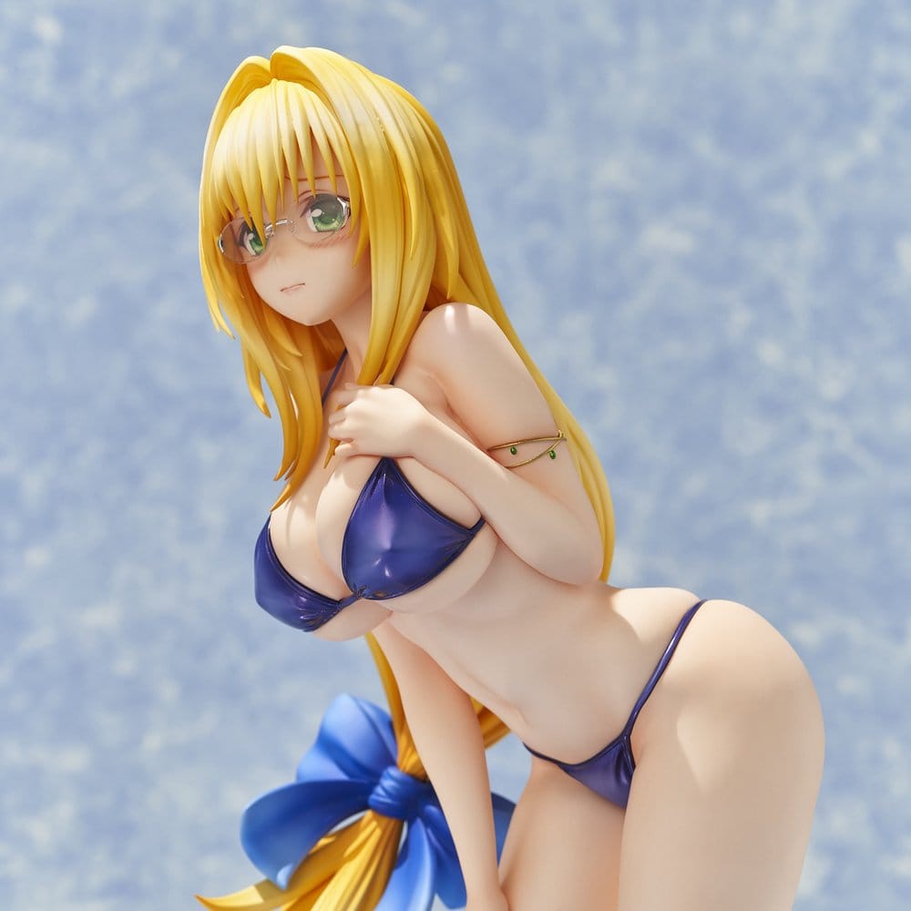 To LOVE-Ru Darkness Figura PVC 1/4 Swimsuit Series Tearju Lunatique Reissue 36 cm