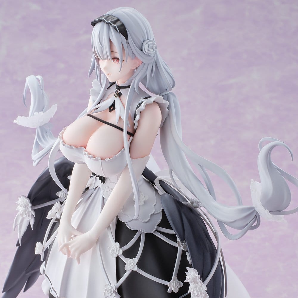 Azur Lane Figura PVC 1/6 Shira Heavy Armament Ver. 26 cm