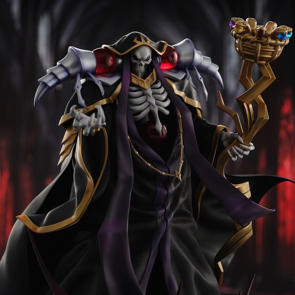 Overlord Figura PVC Ainz Ooal Gown 10th Anniversary so-bin Ver. 34 cm