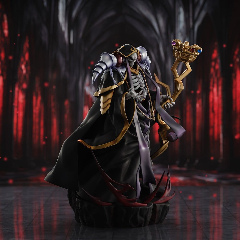 Overlord Figura PVC Ainz Ooal Gown 10th Anniversary so-bin Ver. 34 cm