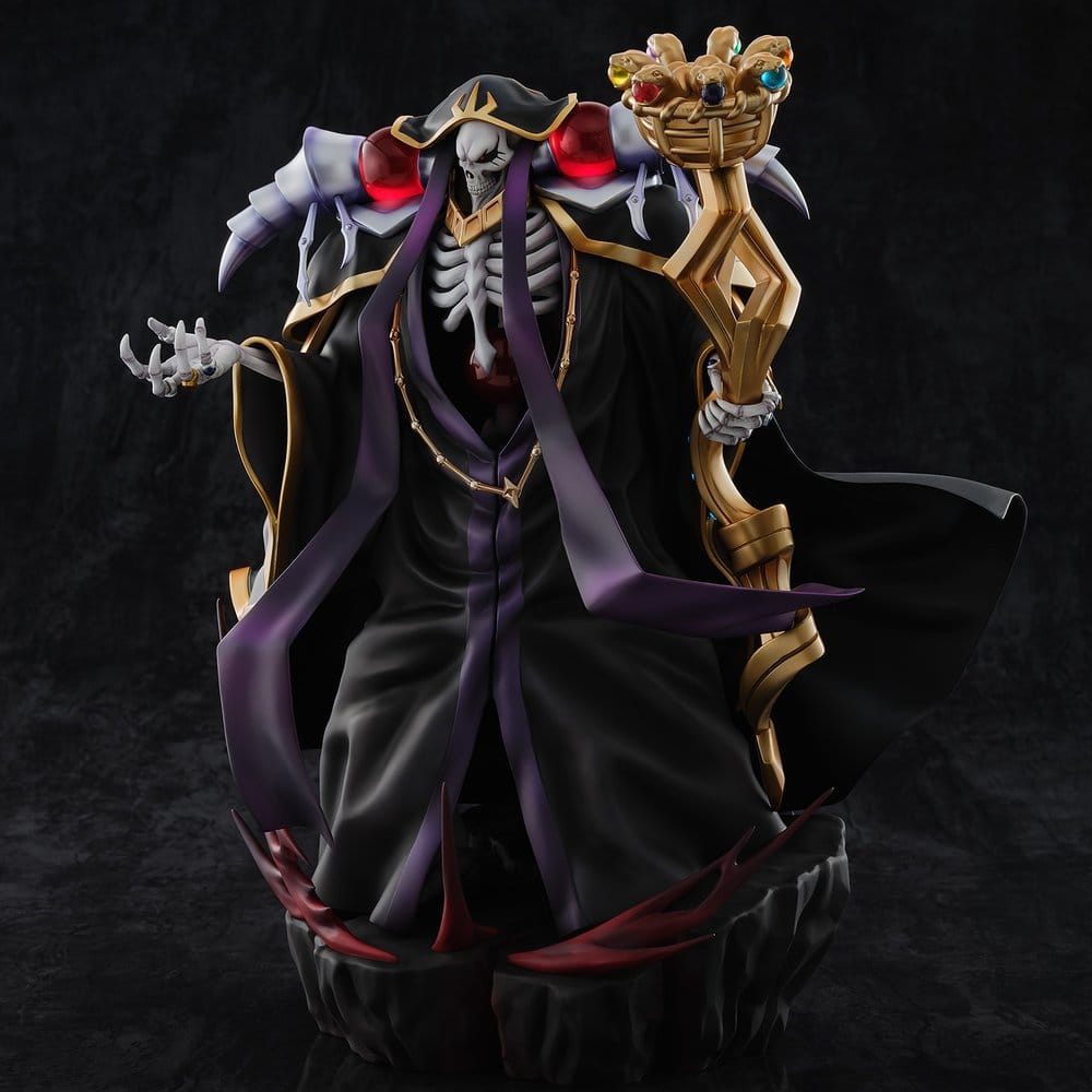 Overlord Figura PVC Ainz Ooal Gown 10th Anniversary so-bin Ver. 34 cm