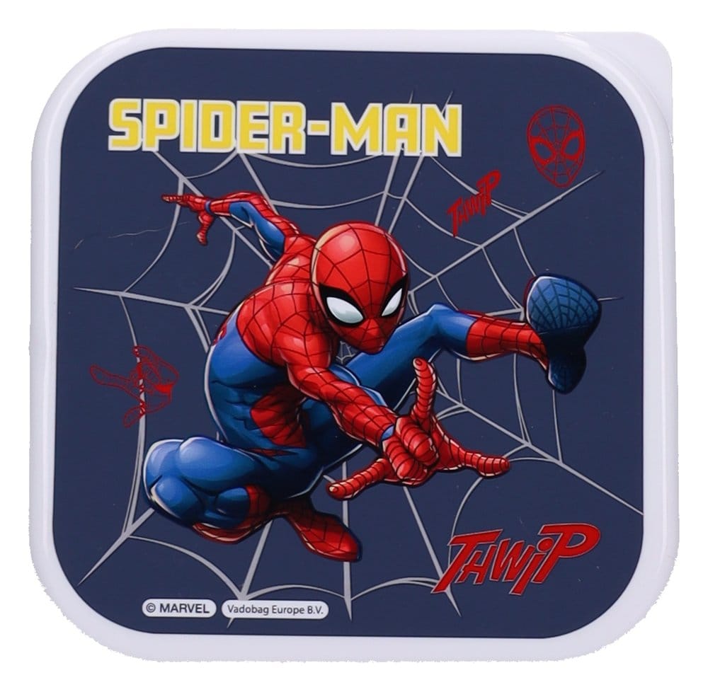 Spider-Man Fiambrera Set Fresh Bites 12 cm