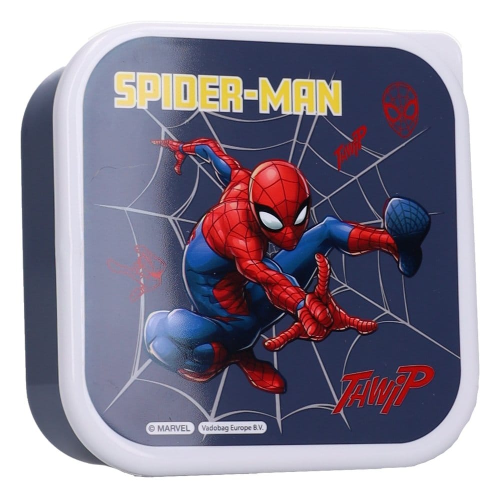 Spider-Man Fiambrera Set Fresh Bites 12 cm
