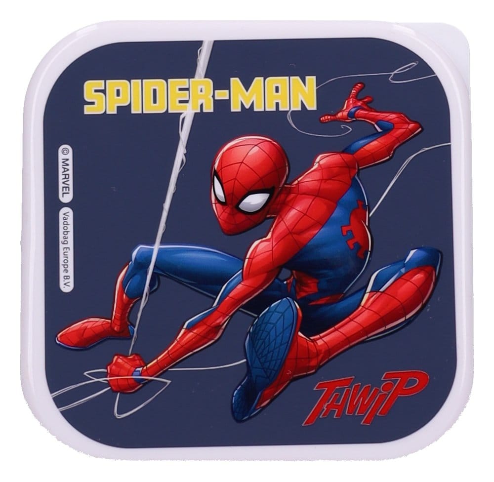 Spider-Man Fiambrera Set Fresh Bites 12 cm