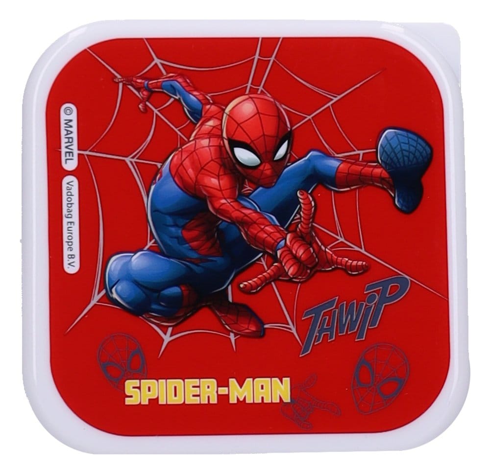 Spider-Man Fiambrera Set Fresh Bites 12 cm
