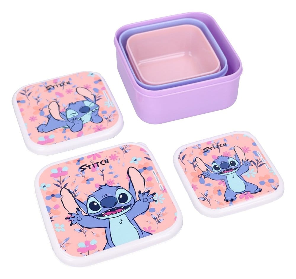 Lilo e Stitch Fiambreira Set Fresh Bites 12 cm