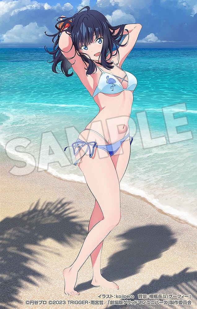 Gridman Universe Estatua PVC Pop Up Parade Beach Queens Rikka Takarada Ver. L Size 22 cm
