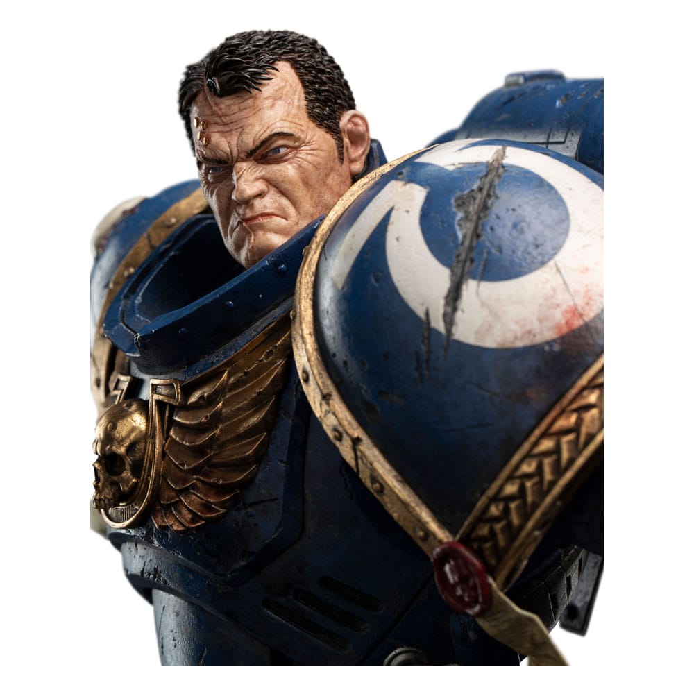 Warhammer 40,000: Space Marine 2 Estatua 1/6 Lieutenant Titus Battleline Edition 63 cm