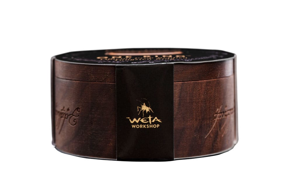El Señor de los Anillos Anillo Único de tungsteno (bañado en oro) Talla 13