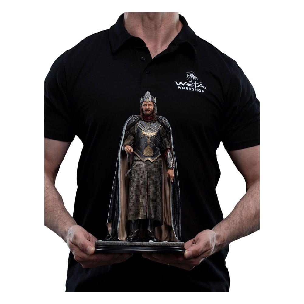 El Señor de los Anillos Estatua 1/6 King Aragorn (Classic Series) 34 cm