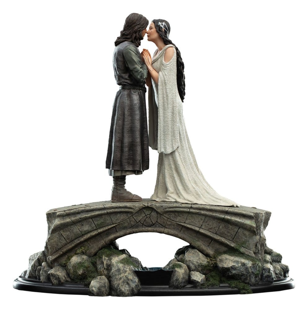 El Señor de los Anillos Estatua Aragorn & Arwen 24 cm