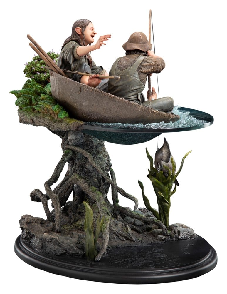 O Senhor dos Anéis Estátua 1/6 Sméagol & Déagol: A Shadow of the Past Edição Limitada 34 cm