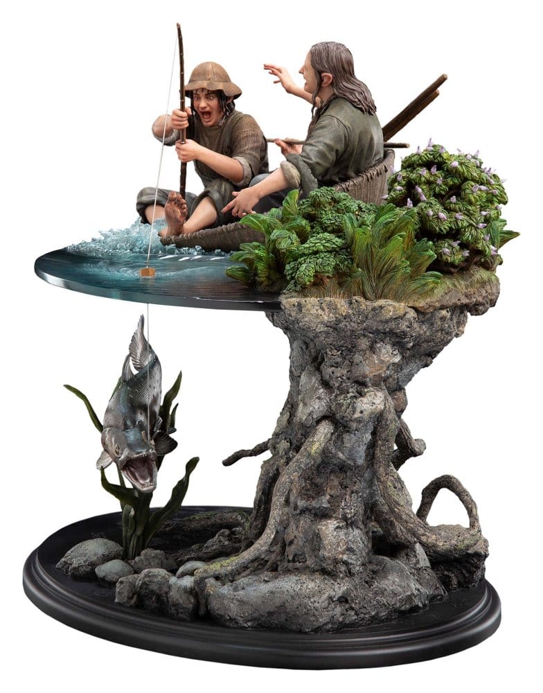 O Senhor dos Anéis Estátua 1/6 Sméagol & Déagol: A Shadow of the Past Edição Limitada 34 cm