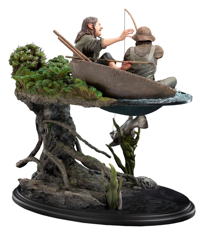 O Senhor dos Anéis Estátua 1/6 Sméagol & Déagol: A Shadow of the Past Edição Limitada 34 cm