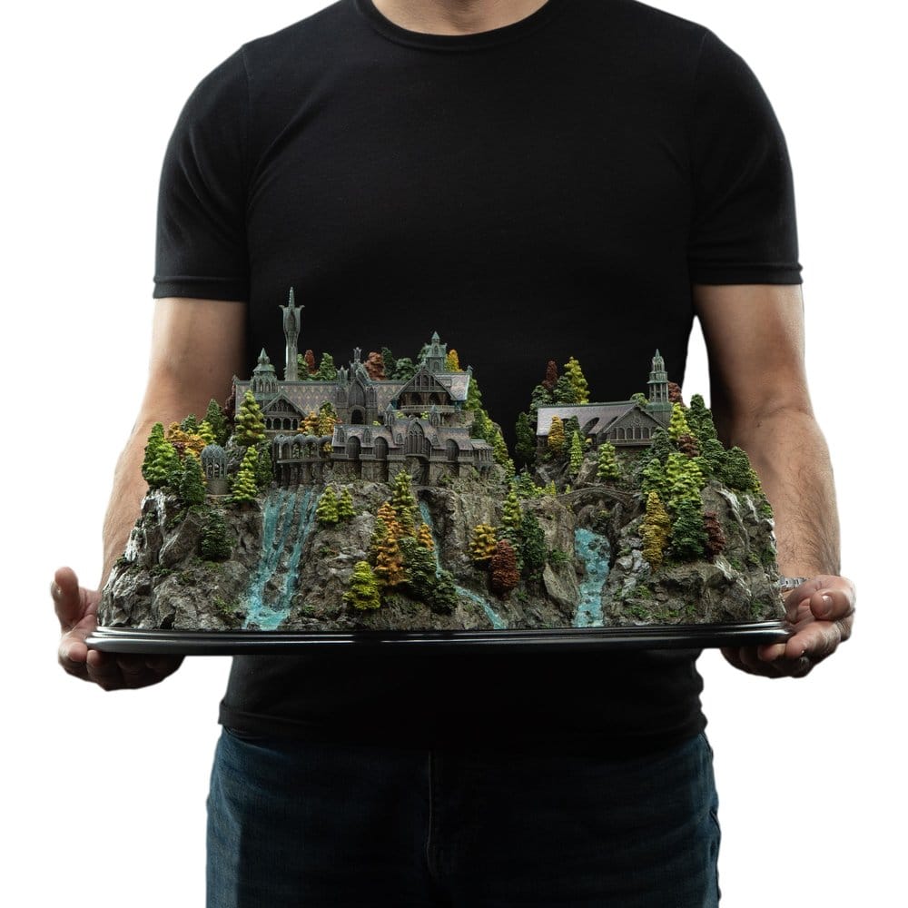 El Señor de los Anillos Diorama Rivendell Edición Limitada 28 cm