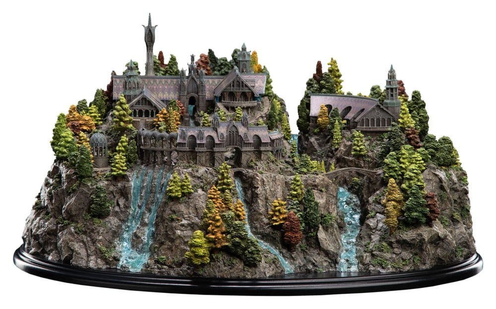 El Señor de los Anillos Entorno en Miniatura Rivendell 28 cm