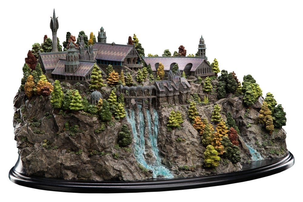 El Señor de los Anillos Entorno en Miniatura Rivendell 28 cm