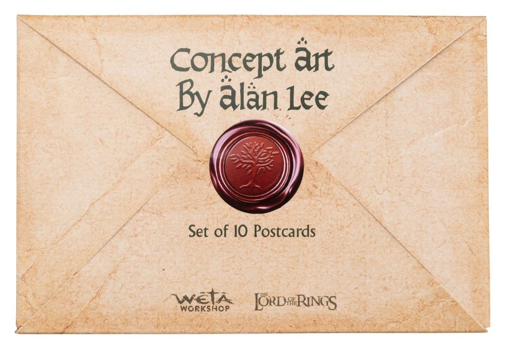O Senhor dos Anéis Postais Concept Art by Alan Lee: The Lord of the Rings 15 x 12 cm