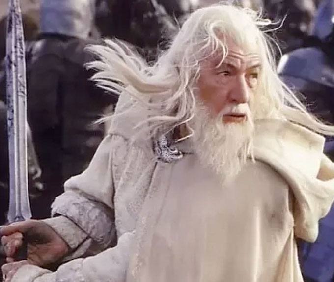El Señor de los Anillos Figures of Fandom Estatua PVC Gandalf el Blanco 23 cm