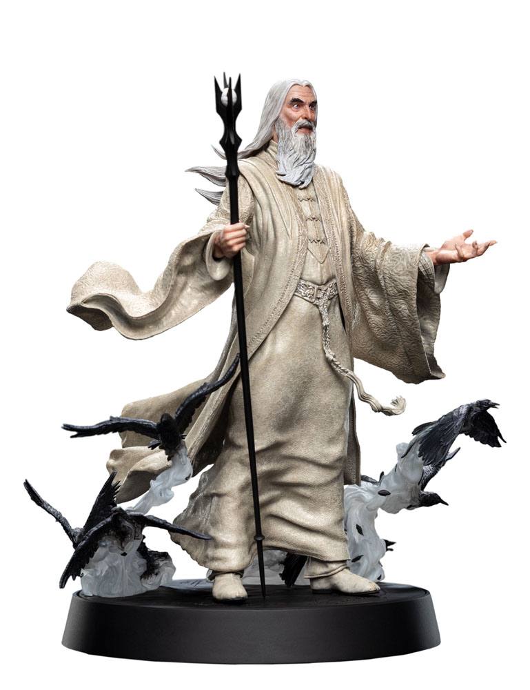 El Señor de los Anillos Figures of Fandom Estatua PVC Saruman the White 26 cm