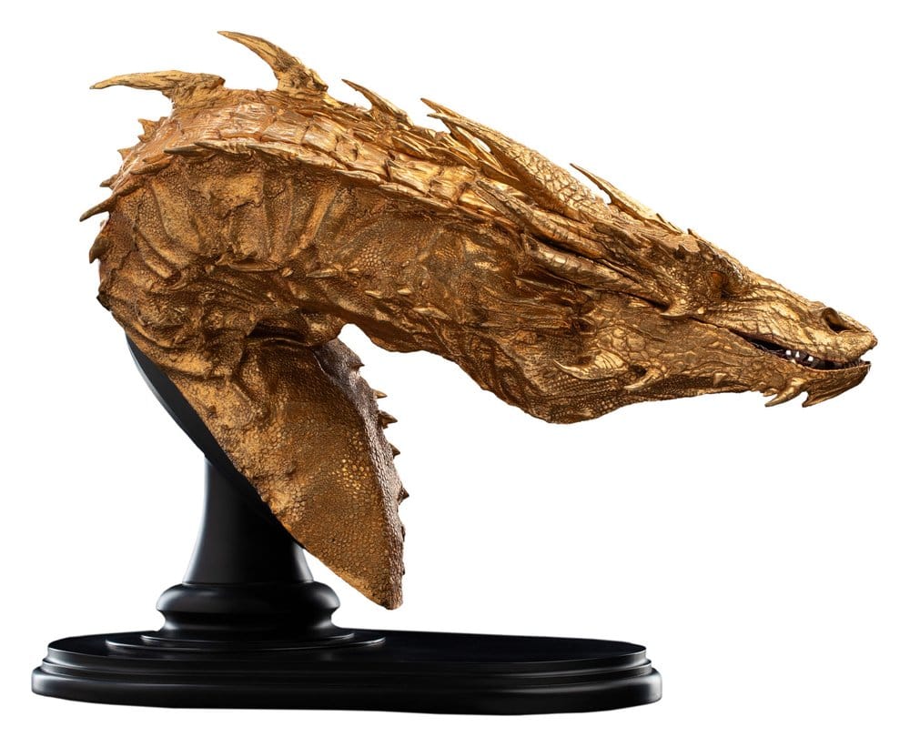 Trilogía de El hobbit Busto Smaug the Golden 36 cm