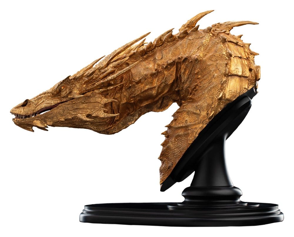 Trilogía de El hobbit Busto Smaug the Golden 36 cm