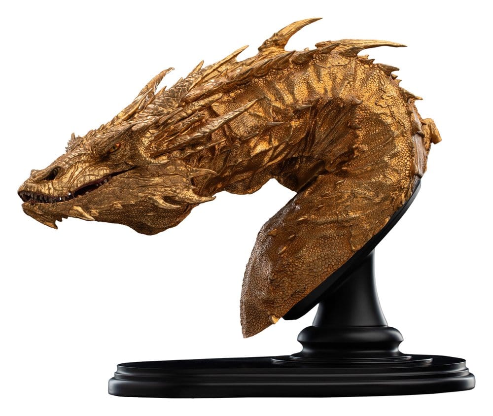 Trilogía de El hobbit Busto Smaug the Golden 36 cm