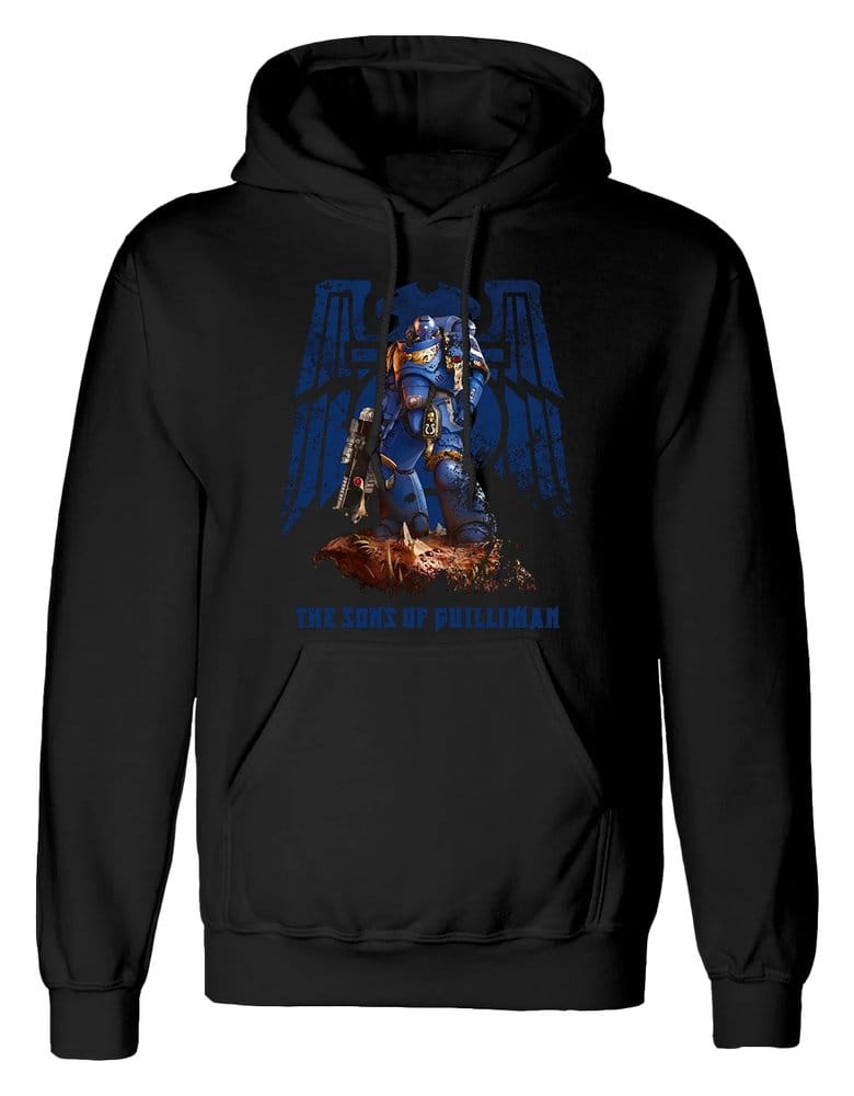 Warhammer Sudadera Space Marines Black Talla XXL