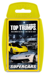 Super Cars Juego de cartas Top Trumps *Edición Alemana*