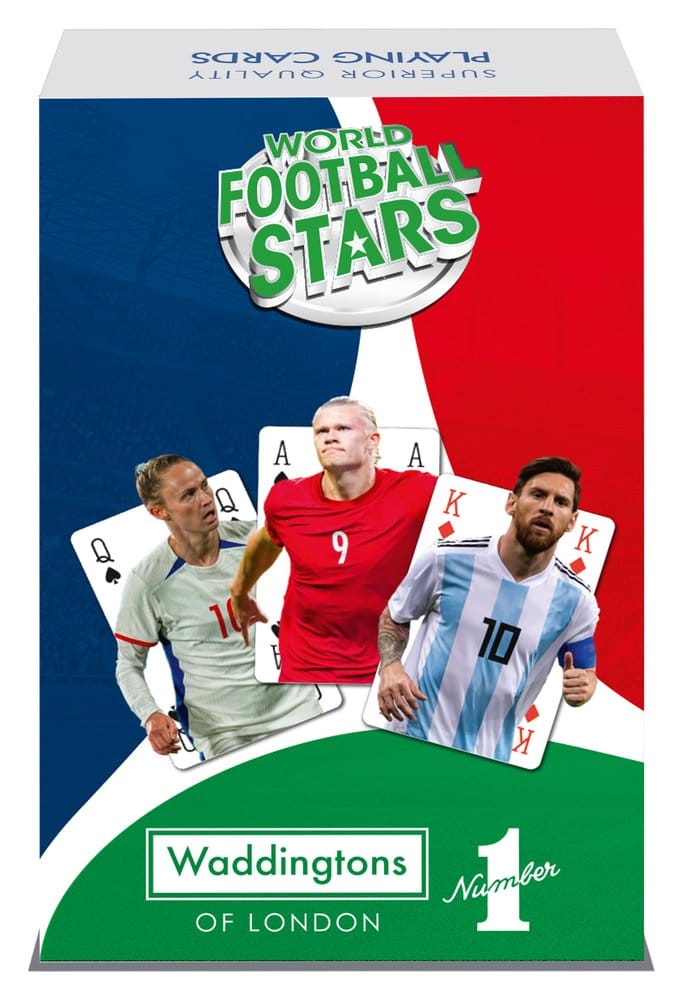 Estrellas del Fútbol Mundial No 1 Naipes *Edición Inglés* Frikytopia