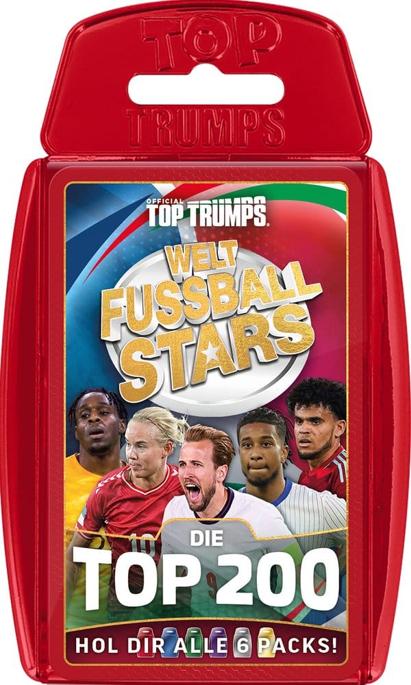 World Football Stars Juego de cartas 200 Pack 1 *Edición Alemana* Frikytopia