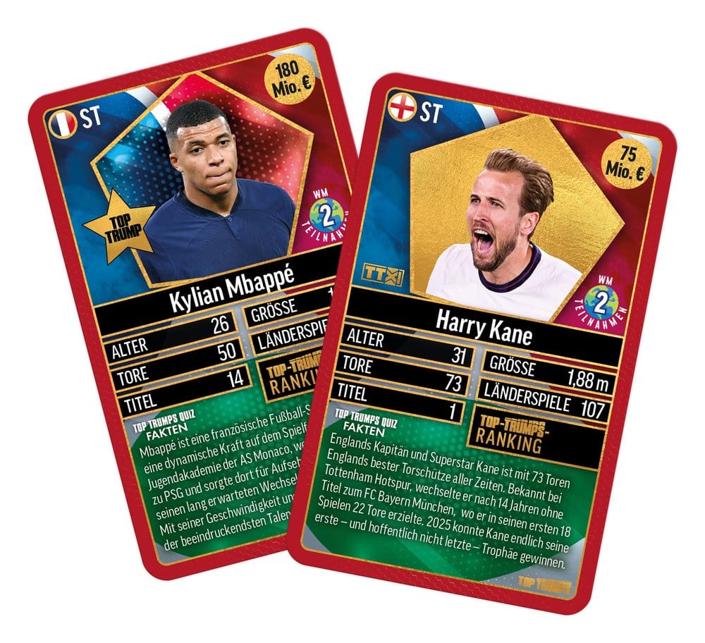 World Football Stars Juego de cartas 200 Pack 1 *Edición Alemana*