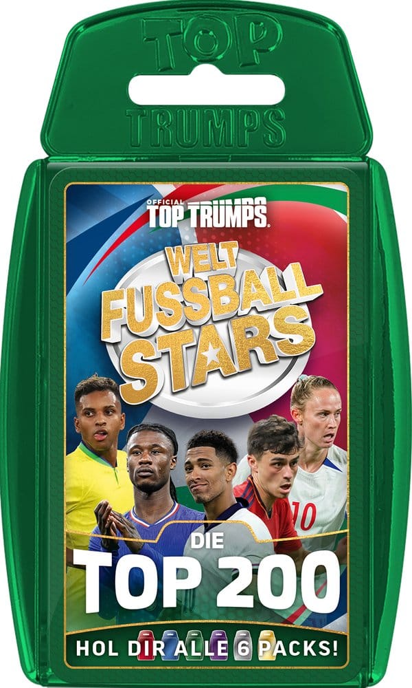 World Football Stars Juego de cartas 200 Pack 3 *Edición Alemana*