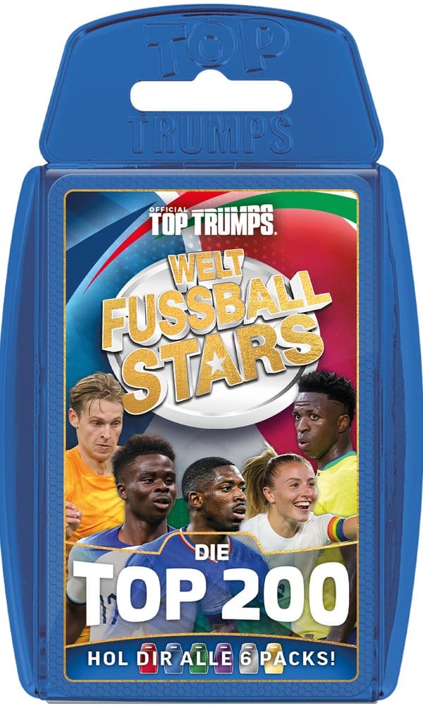 World Football Stars Juego de cartas 200 Pack 2 *Edición Alemana* Frikytopia