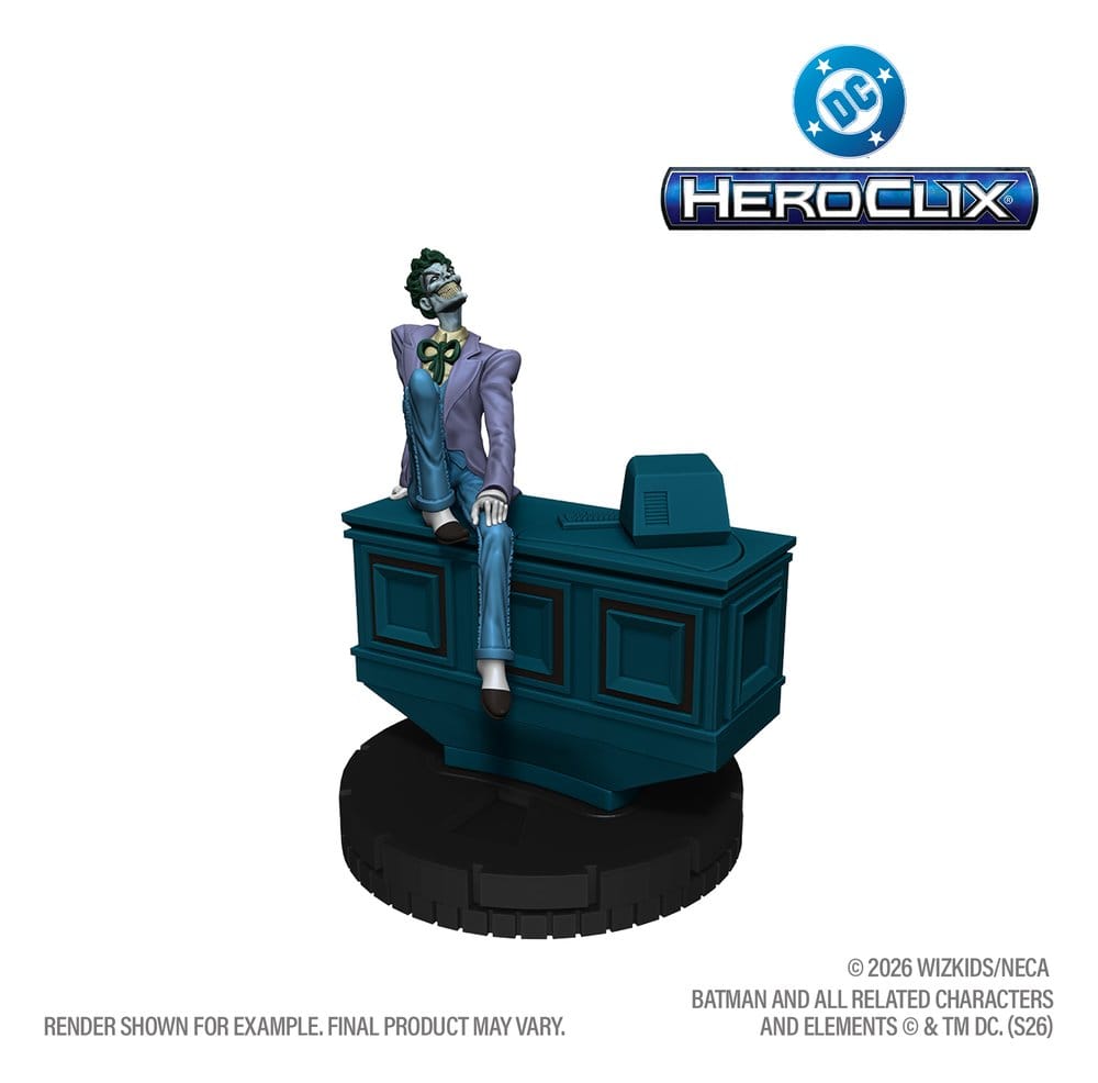 DC HeroClix SwitchClix Minifiguras con Base The Long Halloween Team Base 23 cm