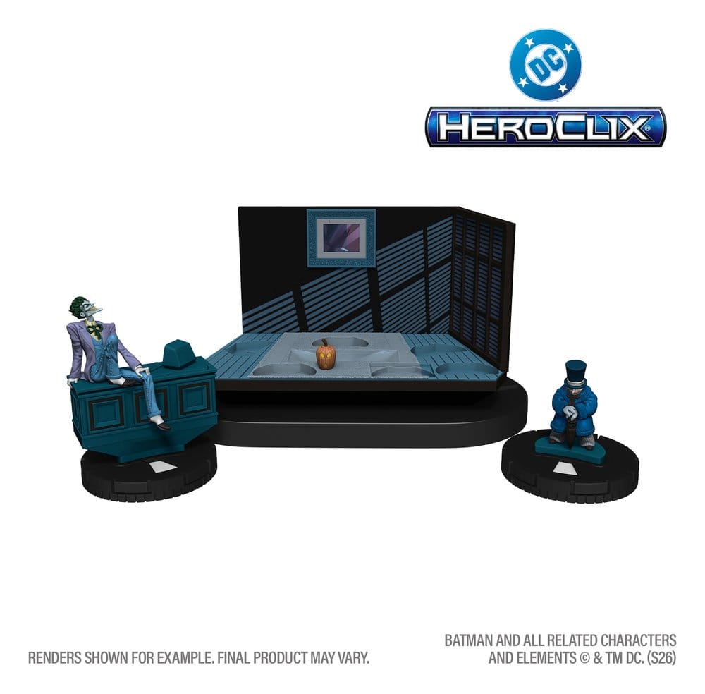 DC HeroClix SwitchClix Minifiguras con Base The Long Halloween Team Base 23 cm
