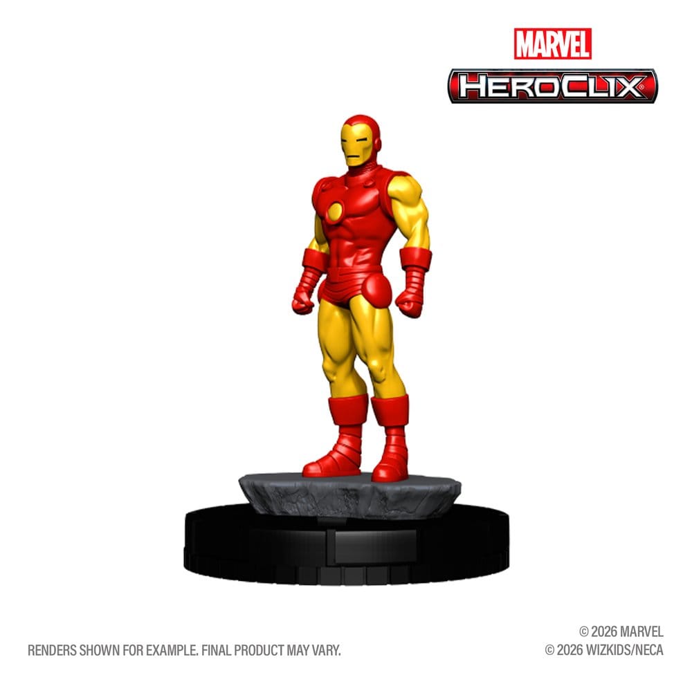 Marvel HeroClix 400: Set de Figuras Secret Wars Heroes 18 cm