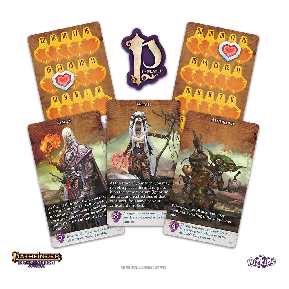 Pathfinder Juego de Dados Dice Conquest *Edición Inglés*