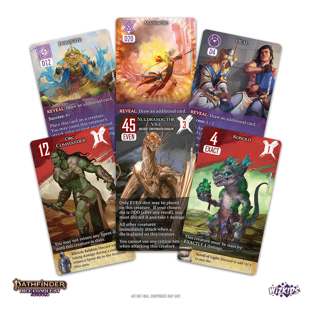 Pathfinder Juego de Dados Dice Conquest *Edición Inglés*