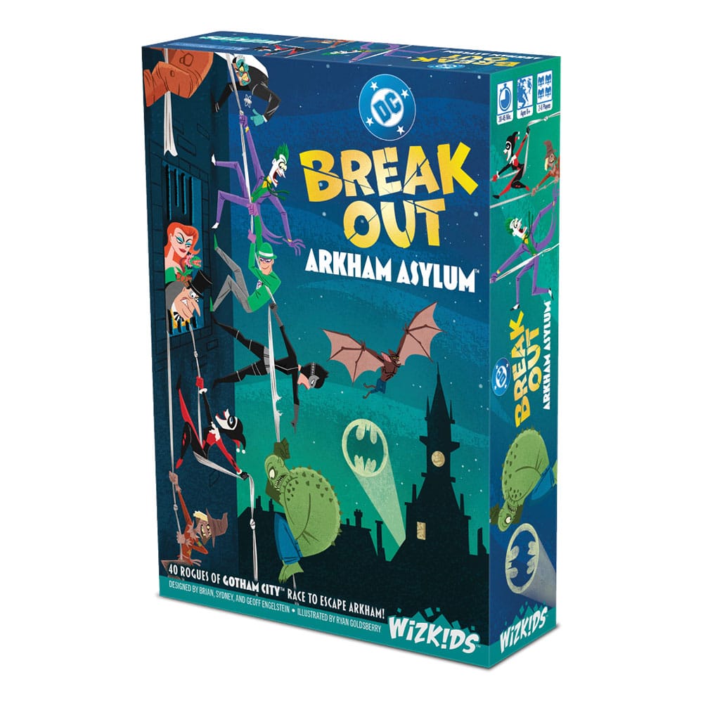 DC Breakout: Arkham Asylum Game Juego de Cartas *Edición Inglés*