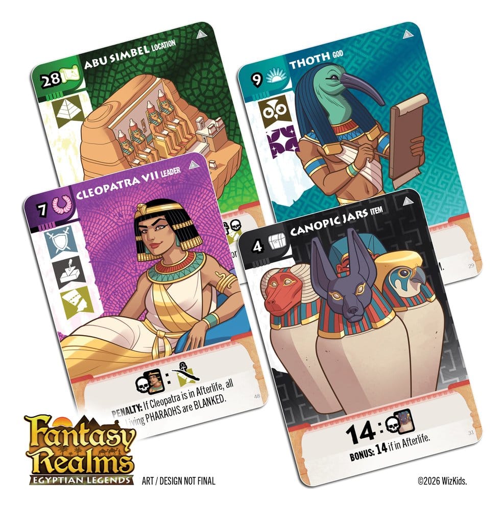 Fantasy Realms: Leyendas Egipcias 15 cm